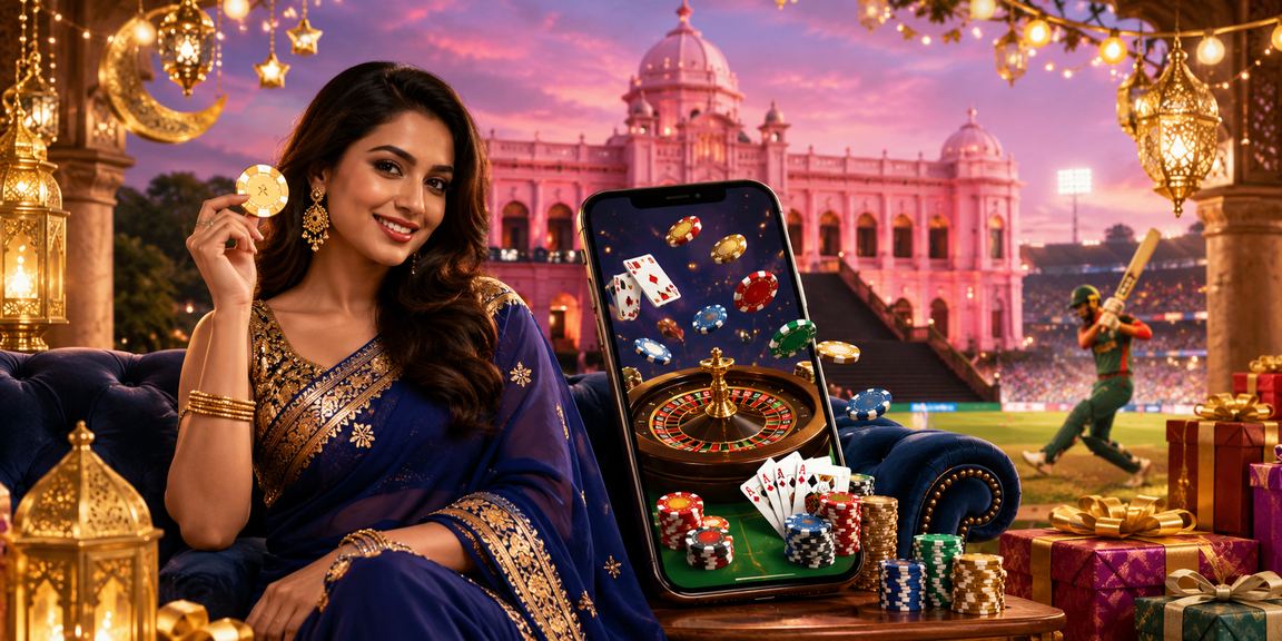 ঢাকায় ঈদ উৎসবে 455 গেমস প্রোমোশন উপভোগ করছেন একজন ব্যবহারকারী